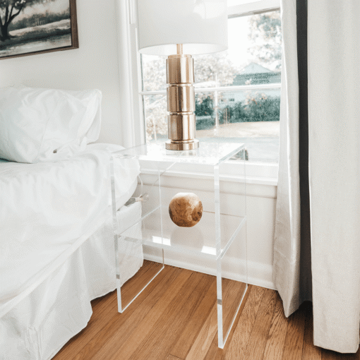 Getty Acrylic Nightstand - Image 10